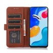 Samsung Galaxy XCover7 Pro Brown Cow Texture Flip Leather Case - 4