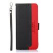 Samsung Galaxy XCover7 Pro KHAZNEH Leather RFID Case - Black Litchi Texture - 3