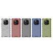 Red Honeycomb Shockproof Phone Case for Redmi Note 14 Pro 5G - 6