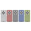 Red Honeycomb Shockproof Phone Case for Redmi 14C 4G - 6