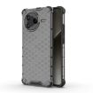 Redmi K80/POCO F7 Pro Honeycomb Shockproof Phone Case - Black - 1