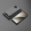 Redmi K80/POCO F7 Pro Honeycomb Shockproof Phone Case - Black - 2