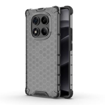 Redmi Note 14 Pro 4G Honeycomb Shockproof Case - Black - 1