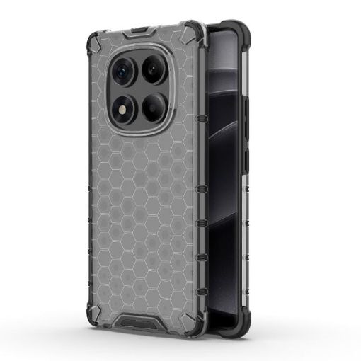 Redmi Note 14 Pro 4G Honeycomb Shockproof Case - Black - 1