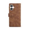 Samsung Galaxy A07 4G Retro Frosted RFID Leather Flip Case Brown - 3