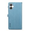 Samsung Galaxy A07 4G Star Series Lanyard Wallet RFID Case Blue - 3