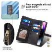 Samsung Galaxy A07 4G Star Series Lanyard Wallet RFID Case Black - 5