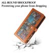 Samsung Galaxy A17 5G ESEBLE Star Lanyard Wallet RFID Leather Case Brown - 4