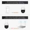 ESCAM QF518 5MP WiFi IP Camera, AI Detection, Night Vision, US Plug, White - 7