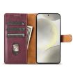 Xiaomi 14 Ultra N.BEKUS CSJ-P1 Wine Red Leather Phone Case - 4