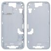 iPhone 15 Blue Middle Frame Bezel Plate with Side Keys + Card Tray US Version - 1