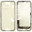 iPhone 15 Middle Frame Bezel + Side Keys & Card Tray - China Version Yellow - 1