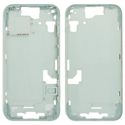 iPhone 15 Green Middle Frame Bezel Plate with Side Keys + Card Tray - 1