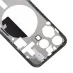 iPhone 15 Pro Middle Frame Bezel + Side Keys & Card Tray US (Black) - 5