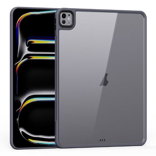 iPad Pro 13 2024 Ming Shield Grey Hybrid TPU Tablet Case - 1