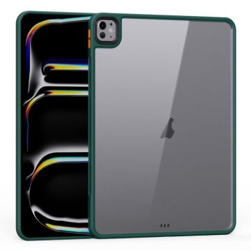 iPad Pro 13 2024 Ming Shield Green Hybrid TPU Tablet Case - 1