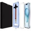 iPhone 15 LK Easy Install HD Tempered Glass Film - Black - 1