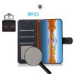 Samsung Galaxy XCover7 Pro KHAZNEH Leather RFID Case - Blue - 4