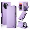 Redmi K80/K80 Pro Purple Magnetic Frosted Leather Phone Case - 1