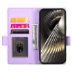 Redmi Turbo 4 Pro/Poco F7 Magnetic Frosted Leather Case - Purple - 4