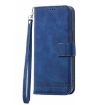 Redmi K80/K80 Pro Dierfeng TPU Hybrid PU Leather Case - Blue - 2