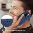 Redmi K80/K80 Pro Dierfeng TPU Hybrid PU Leather Case - Blue - 7