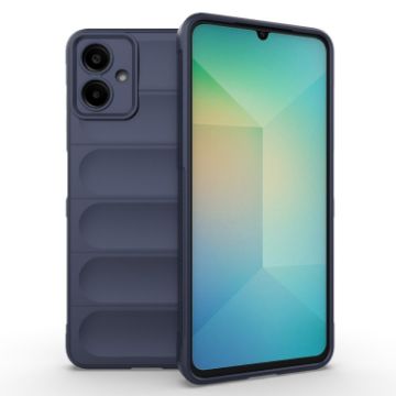 Samsung Galaxy A06 4G Dark Blue TPU + Flannel Phone Case - 1