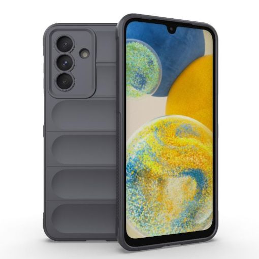 Samsung Galaxy A26 5G Magic Shield TPU Flannel Case Dark Grey - 1