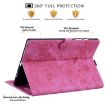 OnePlus Pad/Pad Pro 12.1 Cartoon Sakura Cat Leather Case - Rose Red - 7