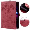 OnePlus Pad/Pad Pro 12.1 Red Cartoon Sakura Cat Leather Tablet Case - 4