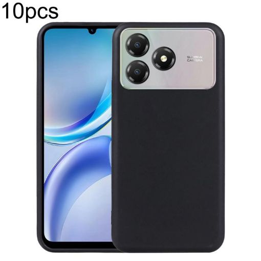 ZTE Blade A36 4G Black TPU Phone Case - 10 Pack - 1