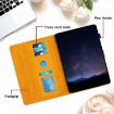 Samsung Galaxy Tab A8 10.5 2021 X205 Yellow Honeycomb Leather Case - 6