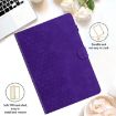 Samsung Galaxy Tab A8 10.5 2021 X205 Purple Leather Tablet Case - 2