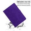 Samsung Galaxy Tab A8 10.5 2021 X205 Purple Leather Tablet Case - 5