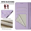OnePlus Ace 5 Ultra Smile Embossing RFID Leather Case Light Purple - 6