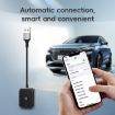 Wireless Apple CarPlay Adapter for iPhone - Black Car Box Converter - 5
