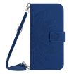 Redmi Note 14 5G Sunflower Embossed Flip Leather Case with Lanyard - 2