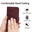 Redmi Note 14 Pro+ 5G Sunflower Embossed Leather Case with Lanyard - 4