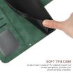 Redmi Note 14 4G EU Sun Flower Embossed Flip Leather Case Green - 7