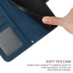 Redmi A5/Poco C71 Sunflower Embossed Flip Leather Case Inky Blue - 7