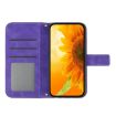 Redmi A5 4G Sunflower Embossed Flip Leather Case with Lanyard - 3