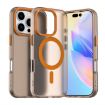 iPhone 16 Pro Max Orange Candy Magsafe PC Hybrid TPU Case - 1