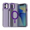 iPhone 12 Candy Magsafe PC Hybrid TPU Case - Purple - 1