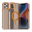 iPhone 11 Pro Candy Magsafe PC Hybrid TPU Case - Orange - 1