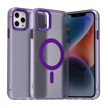 iPhone 11 Pro Candy Magsafe Hybrid TPU Case - Purple - 1