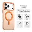 iPhone 17 Pro Max Orange Candy Magsafe PC Hybrid TPU Case - 5