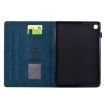 Samsung Galaxy Tab S5e/T720 Cats Embossed Leather Case - Dark Blue - 3