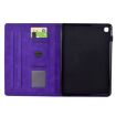 Samsung Galaxy Tab S5e/T720 Cats Embossed Leather Case - Purple - 3
