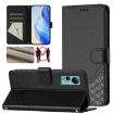 Ulefone Note 14 RFID Leather Phone Case - Honeycomb Embossing Black - 1