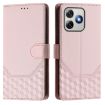Ulefone Note 18 Ultra Pink RFID Leather Phone Case Honeycomb Embossing - 2